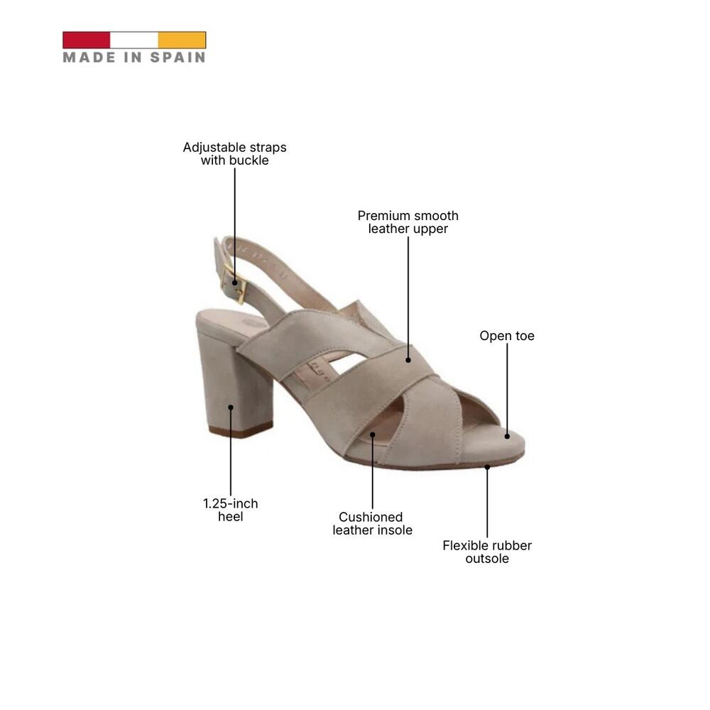 ERIC MICHAEL LARK WOMEN'S SANDAL in Taupe - Picture 4 of 4